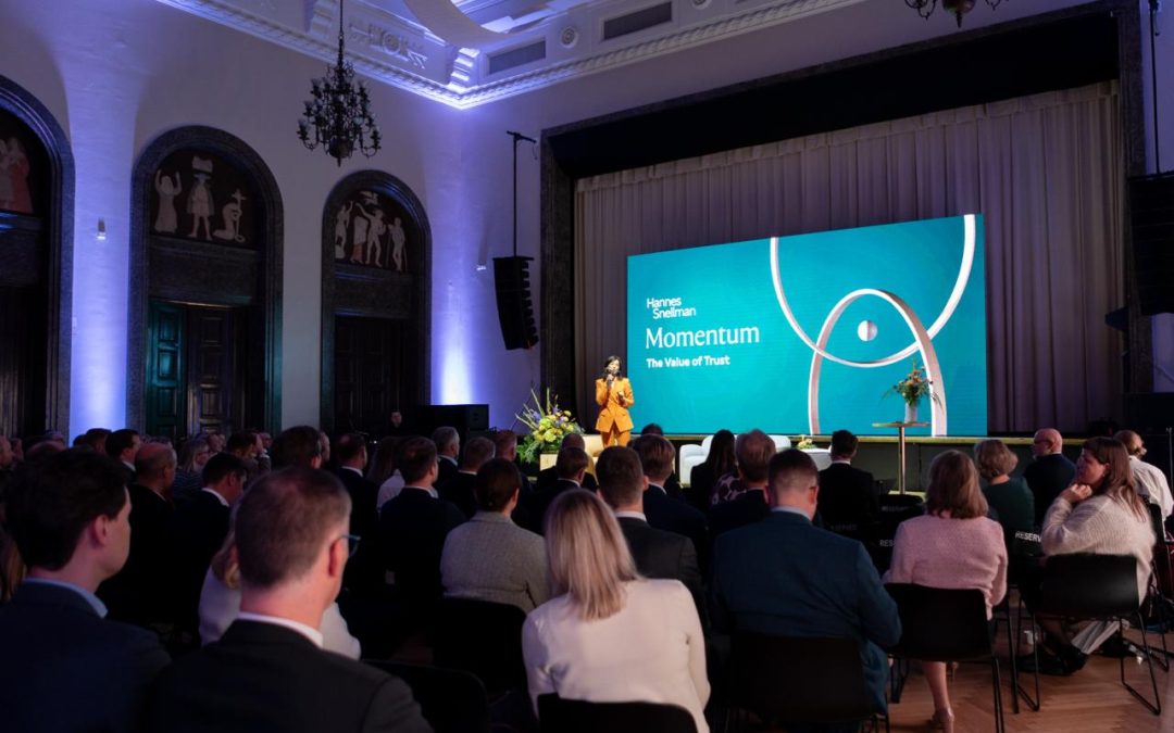 Hosting Hannes Snellman lawfirm’s “Momentum – The Value of Trust” event