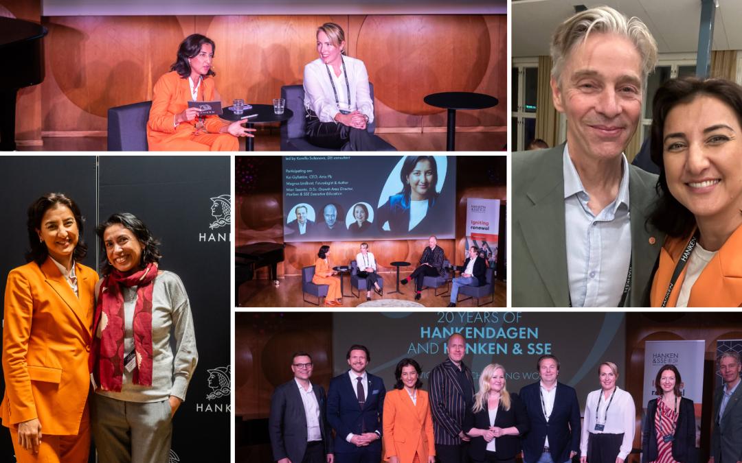 Moderating Hanken Dagen: 20 Years of Connection, Leadership & Global Vision