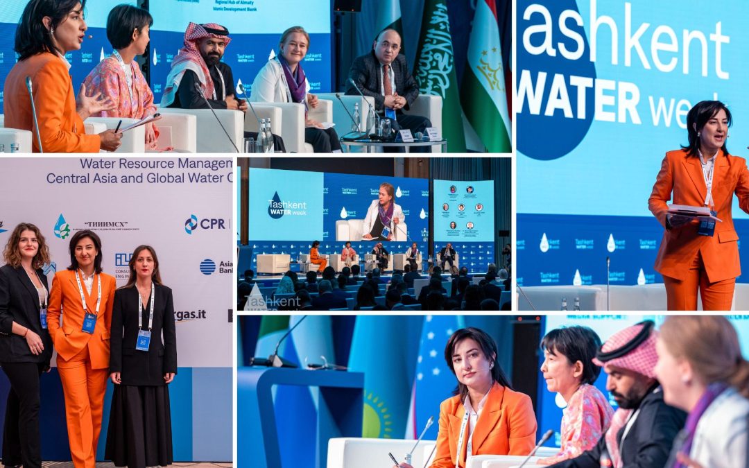 Two Days, 19 Countries, One Bridge: Moderating Tashkent Water Week 2026