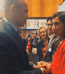 Kamilla Sultanova selected as Barack Obama Foundation Emerging Leader